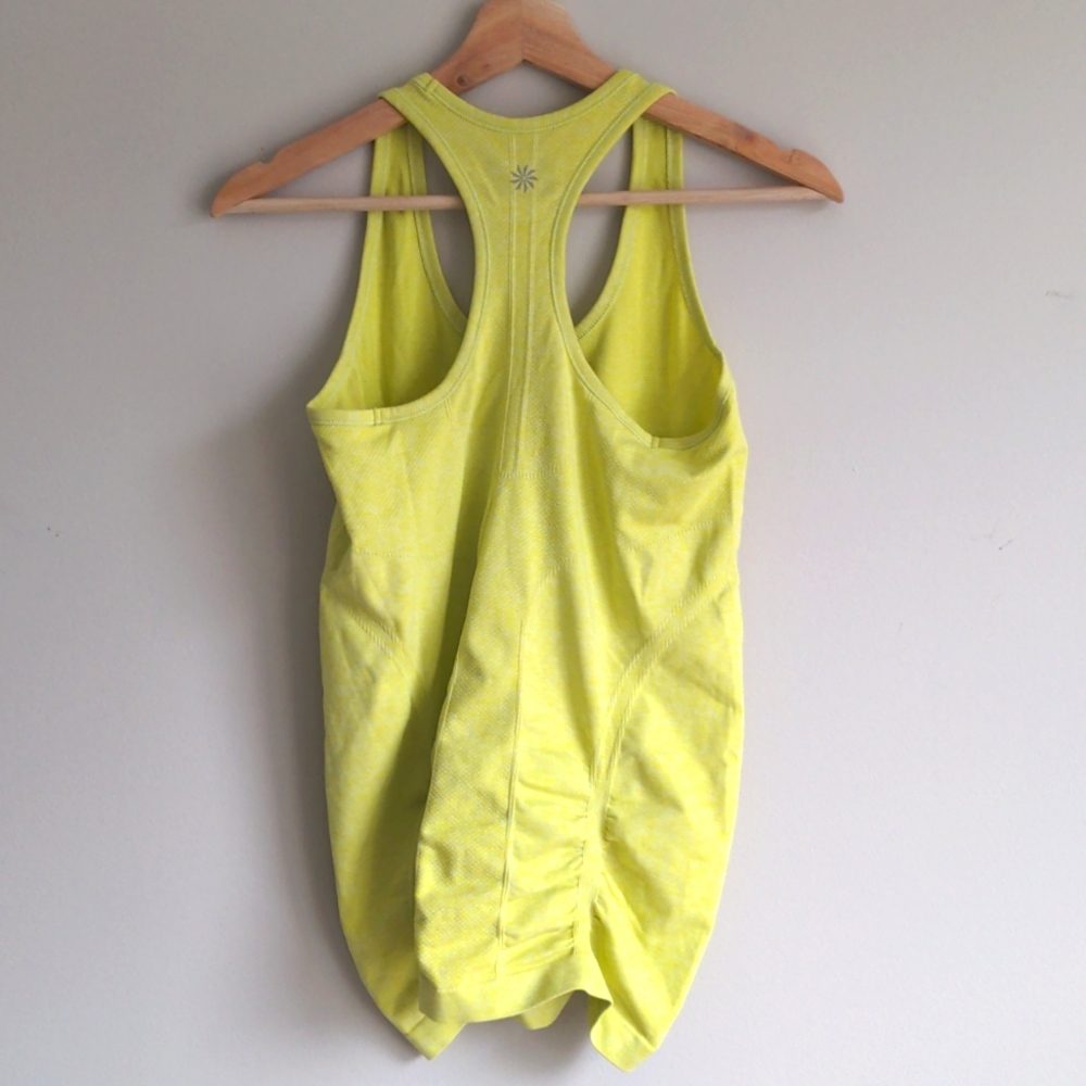 Athleta Fastest Track Ruched Racerback Workout Tank - Picture 3 of 7